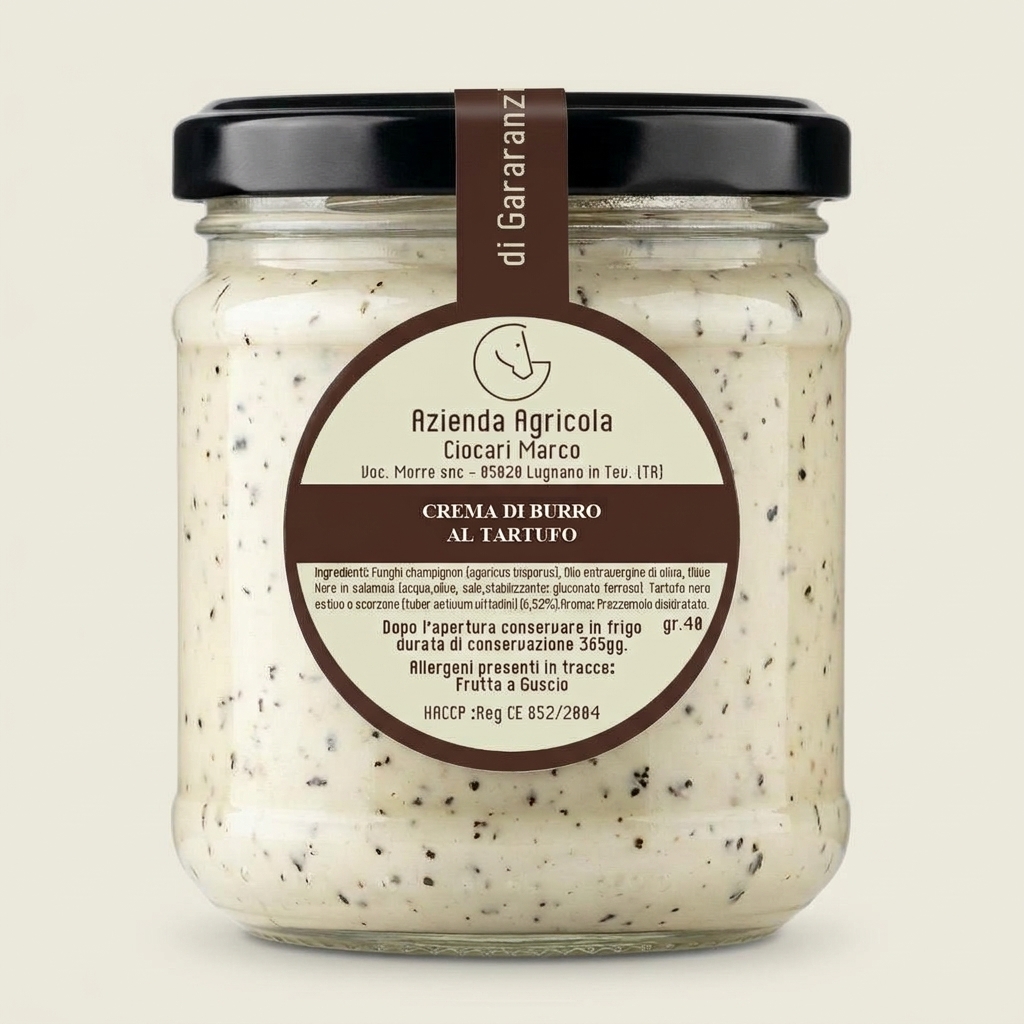 CREMA DI BURRO AL TARTUFO - Azienda Agricola Ciocari Marco