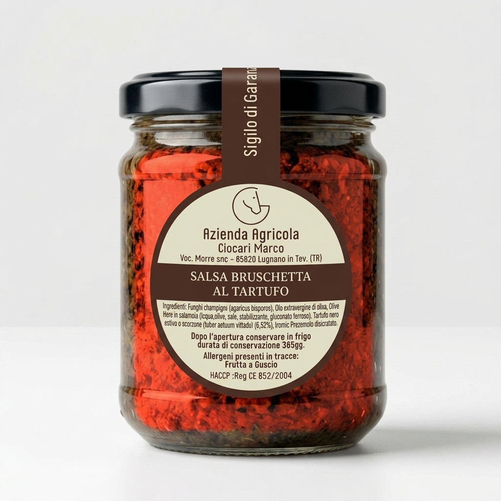 SALSA BRUSCHETTA AL TARTUFO - Azienda Agricola Ciocari Marco